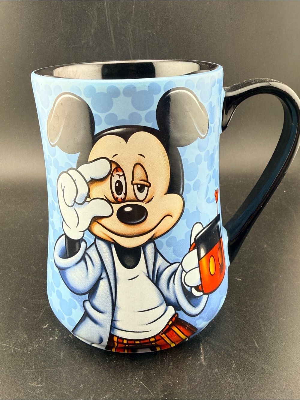 Disney Parks Mickey Mouse Coffee Tea Mug "Some Mornings Are Rough" 16oz Cup Mug